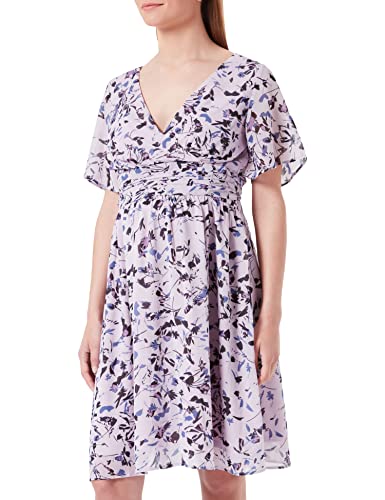 Noppies Maternity Damen Dress Short Sleeve Allover Print Dorris Kleid, Iris-P905, S von Noppies