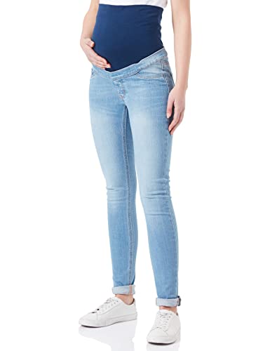 Noppies Maternity Damen Ella Over The Belly Jegging Jeans, Aged Blue-P144, 28 von Noppies