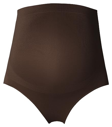 Noppies Maternity Damen Nisa Seamless Sensil Brief OTB Slip, Coffee Bean-P664, XL/XXL von Noppies