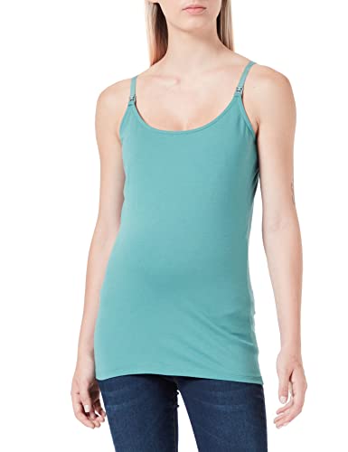 Noppies Maternity Damen Strap Top Berlin Nursing Trägershirt/Cami Shirt, deep sea-P986, XL von Noppies