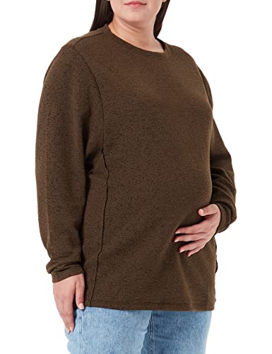 Noppies Maternity Damen Sweater Onarga Nursing Long Sleeve Pullover, Dark olive-P981, M von Noppies