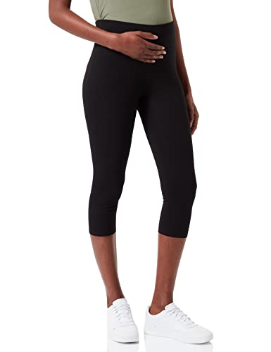 Noppies Damen Under the Belly 3/4 Capri Morgan Leggings, Black - P090, M/L von Noppies