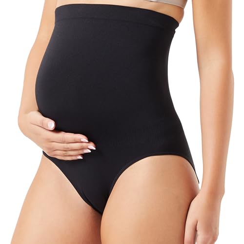 Noppies Maternity Damen Nisa Seamless Sensil Brief OTB Slip, Black-P090, M/L von Noppies