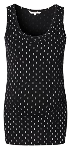 Noppies Maternity Damen Tanktop Nursing Sleeveless Allover Print Miami T-Shirt, Black-P090, XS von Noppies