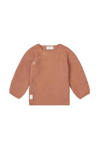 Noppies Baby Unisex Baby U Cardigan Knit ls Pino Strickjacken, Café au lait-P788, 68 von Noppies