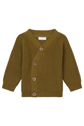 Noppies Unisex Baby Cardigan Geldo Long Sleeve Strickjacke, Butternut - P812, 68 EU von Noppies
