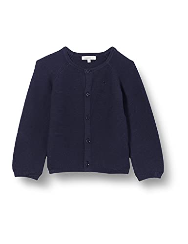 Noppies Unisex Baby U Cardigan Knit Naga Strickjacke, Navy-P555, 50 von Noppies