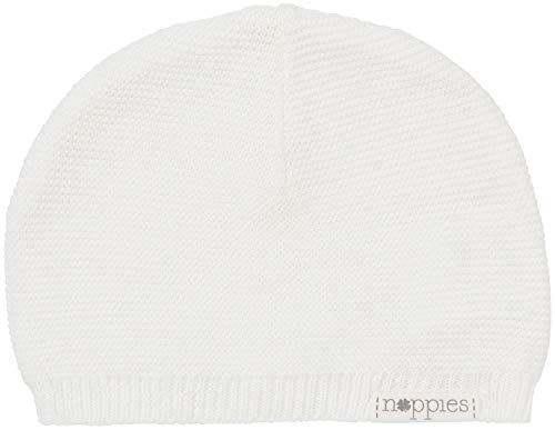 Noppies Unisex Baby U Hat Knit Rosita Beanie M tze, Weiß (White C001), 3-6 Monate EU von Noppies