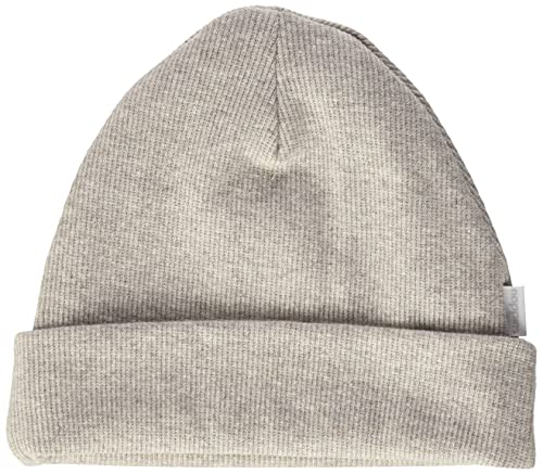 Noppies Unisex Baby Hat Rib Nevel Verschluss, Taupe Melange - P757, 0-3 Monate EU von Noppies