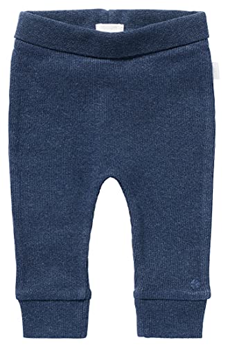 Noppies Unisex Baby U Pants Comfort Rib Naura Hose, Navy Melange-P758, 50 von Noppies