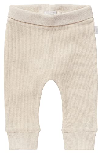 Noppies Unisex Baby U bukser Comfort Rib Naura Hose, Ras1202 Oatmeal -P611, 56 EU von Noppies