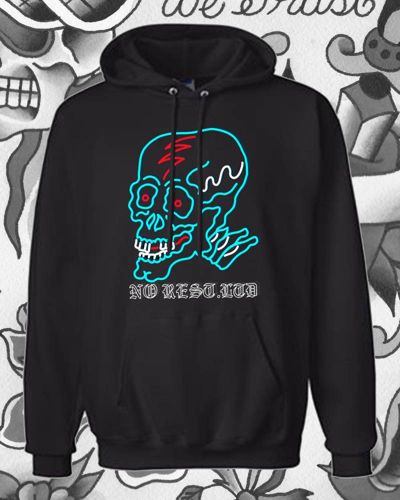 Lächeln Nun Ruhen Nie Mens Custom T-Shirt Skull Traditionelle Tattoo Flash Keine Rest Ltd Lächeln Nun Ruhen Nie Mens Custom T-Shirt Skull Traditionelle Tattoo Flash Keine Rest Ltd von NorLtd