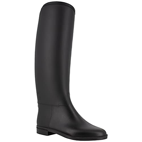 Nora Damen Ascot Plus Black Gummistiefel, Schwarz, 36 EU von Spirale