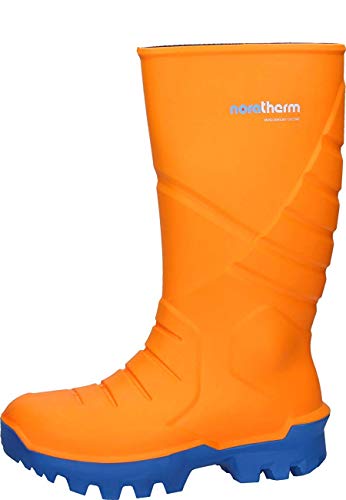 Nora Herren Ultramax Sicherheits-Gummistiefel, Orange (Orange 085) von Spirale