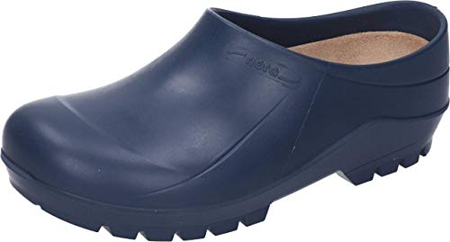 Nora PU Comfy Clog Unisex - Extrem Leicht, Rutschhemmend, Kälteisolierend und Kälteflexibel - Blau - Gr. 38 von Spirale