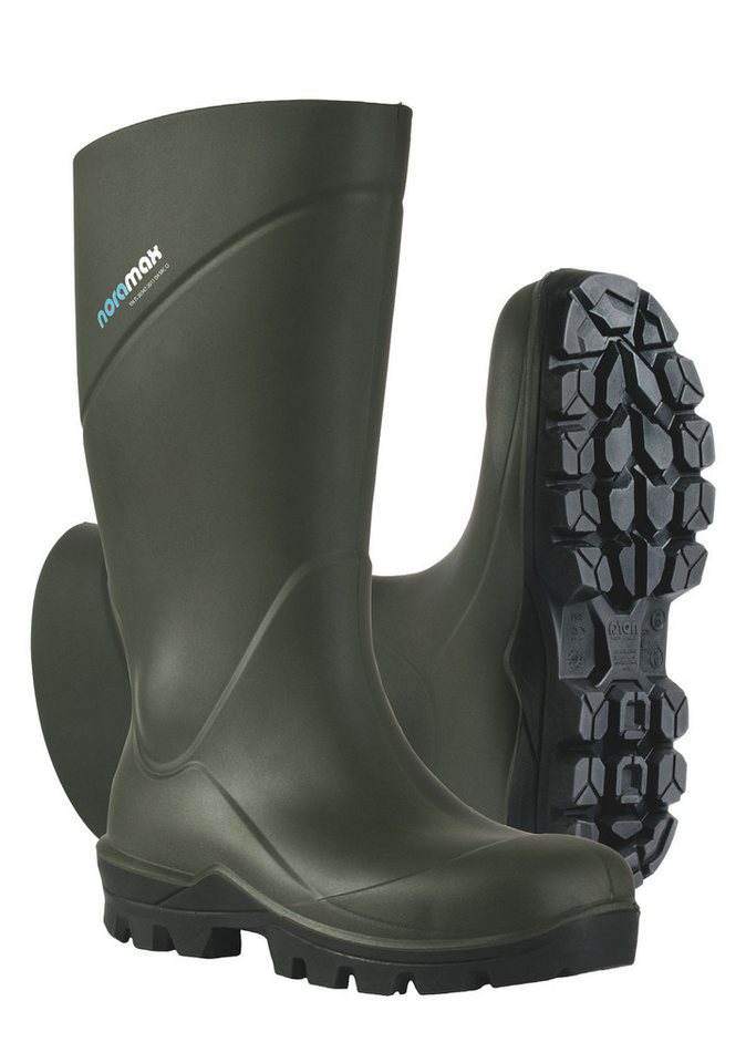 Nora MAX Safety S5 NORA Sicherheitsstiefel Stahlzwischensohle Gummistiefel Komfortstahlkappe (Weite 11) von Nora