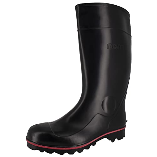 Nora Unisex Megajan Rain Boots, Schwarz, 42 EU von Spirale