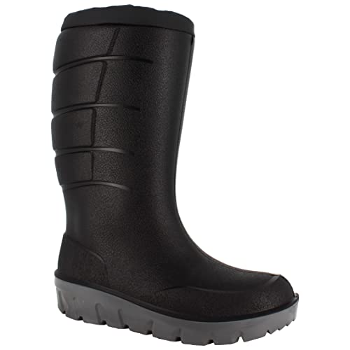 Nora Unisex Thermic+ Black Schneestiefel, Nero, 39 EU von Nora