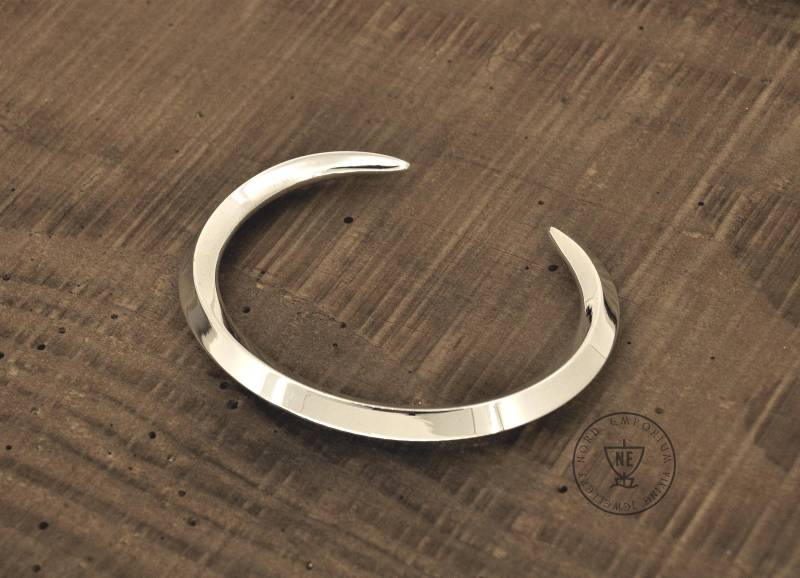 Eskelhem Armband Xl Größe Sterling Silber 925, Viking Jewellery von NordEmporium
