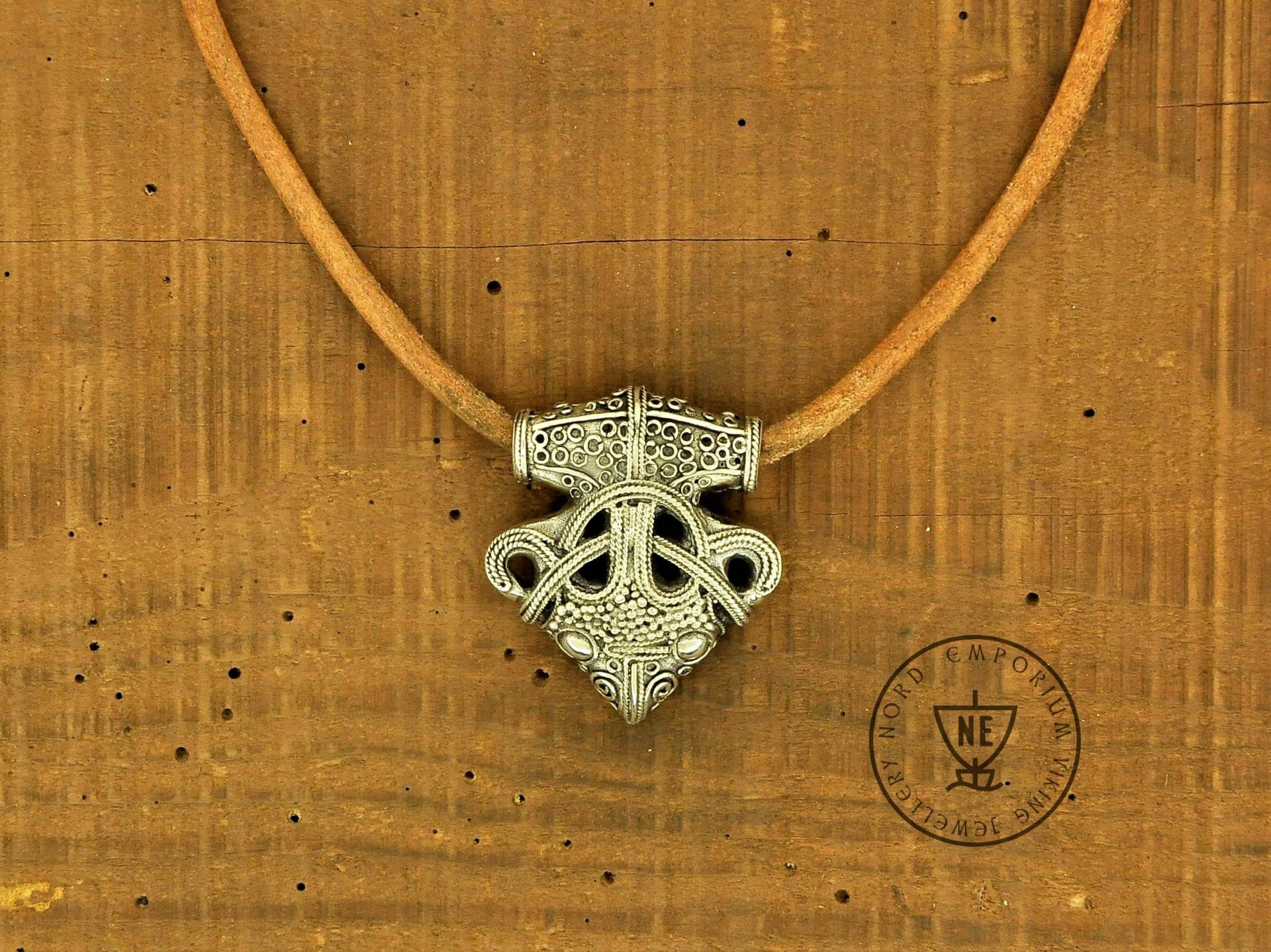 Wikinger Rabe Halskette Sigtuna Amulett von NordEmporium