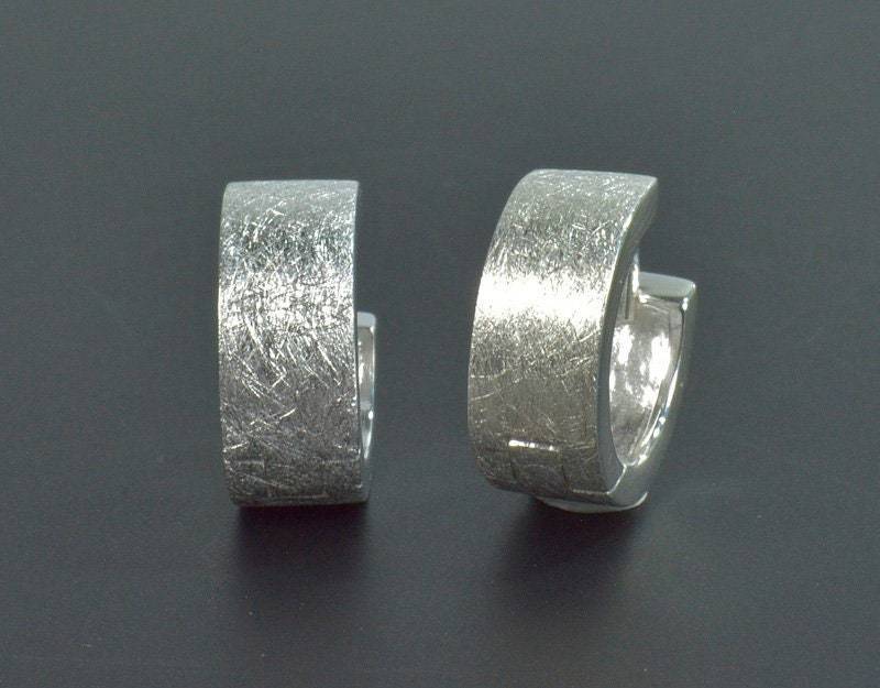 Breite Creolen 925 Silber Breite Creolen 925 Silber von NordNordostJewelry