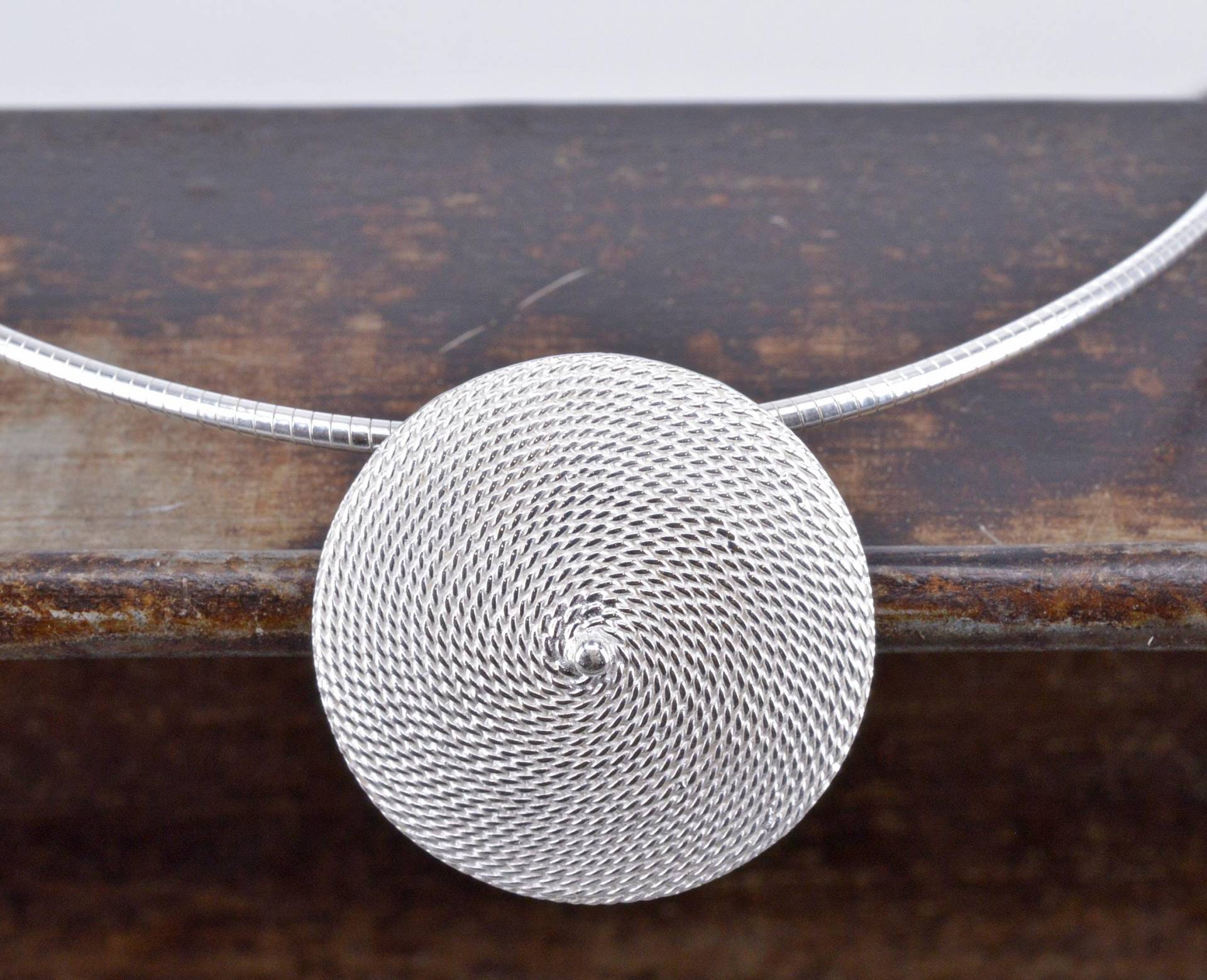 Colier 925 Silber Anhänger von NordNordostJewelry