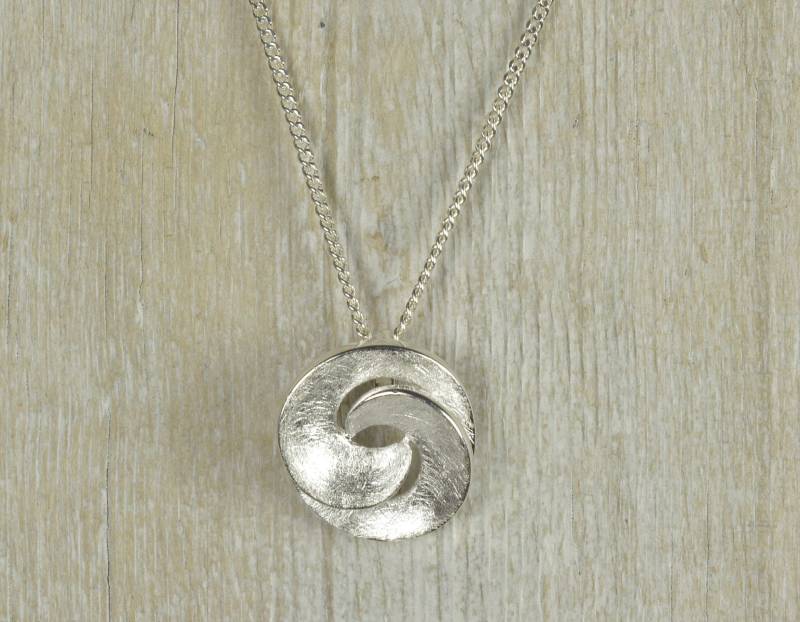 Kette 925 Silber Wellenanhänger Kette 925 Silber Wellenanhänger von NordNordostJewelry