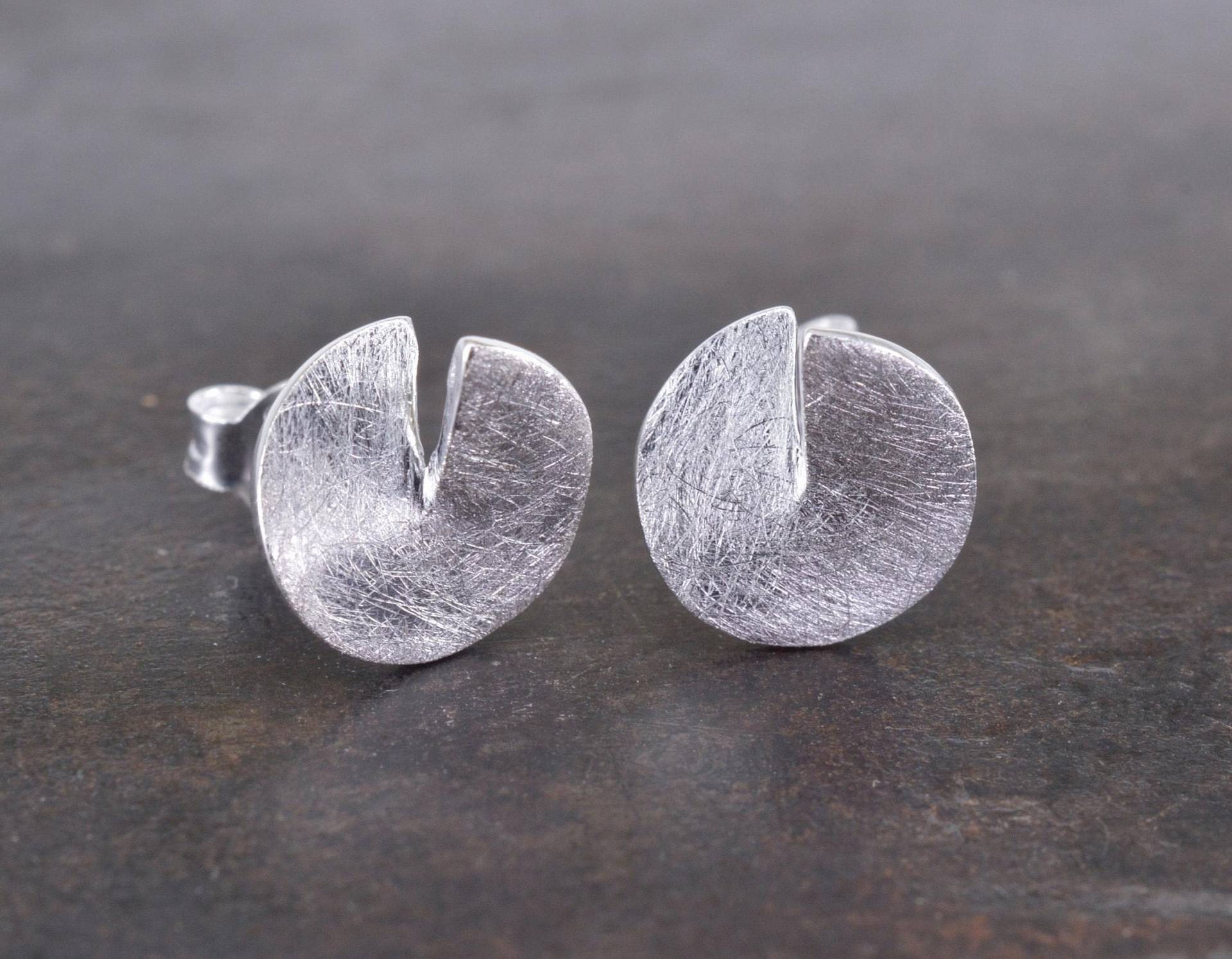 Kleine Ohrstecker 925 Silber Punkt Kreis Kleine Ohrstecker 925 Silber Punkt Kreis von NordNordostJewelry