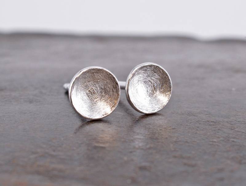 Mini Ohrstecker 925 Silber von NordNordostJewelry