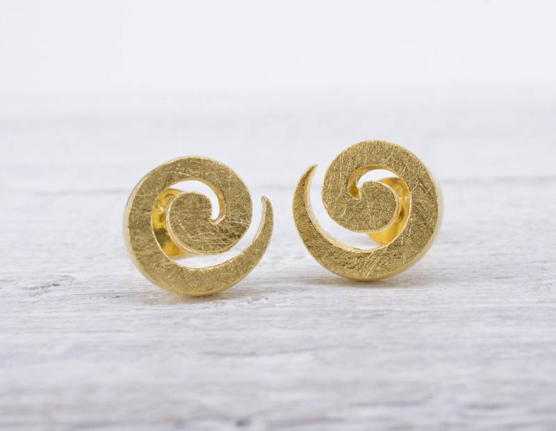 Ohrstecker 925 Silber Vergoldet Ohrstecker 925 Silber Vergoldet von NordNordostJewelry
