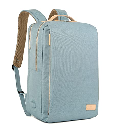 Nordace Siena Rucksack für Laptops bis 39,6 cm (15,6 Zoll), mit USB-Ladeanschluss, wasserdicht, für Alltag, Reisen, Arbeit, für sie und ihn, Aqua, 19L US von Nordace
