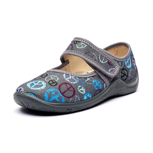 Nordan 341050 Hausschuhe Kinder für Jungen und Mädchen in verschiedenen Varianten.grau 2633 30 von Nordan