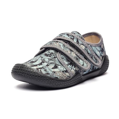 Nordan 410650 Hausschuhe Kinder für Jungen und Mädchen in verschiedenen Varianten. Dunkelgrau 9600 23 von Nordan