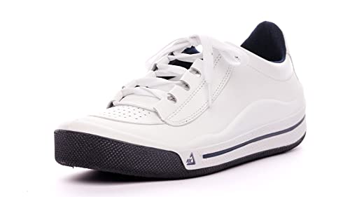 Nordan Stilvolle Unisex-Sneaker. Sneaker Herren. Sneaker Damen. Turnschuhe Damen/Herren aus echtem Leder. Art. 41N03404, Numeric_42 von Nordan