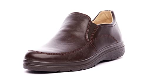 Nordan 80510330 Herrenschuhe aus echtem Leder. Anzugschuhe Herren mit hohem Komfort. Bequeme Schuhe Herren zum Anzug und für den Alltag. 41 von Nordan