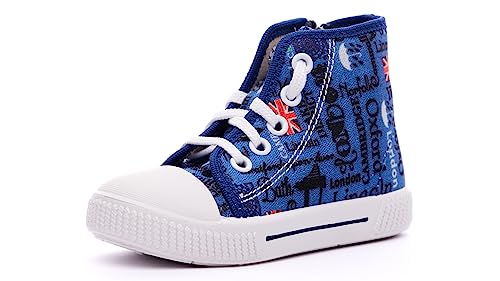 Nordan 910350 bequeme Kinder Sneakers für Abenteuer im Freien (blau 2799, eu_footwear_size_system, toddler, numeric, medium, numeric_27) von Nordan