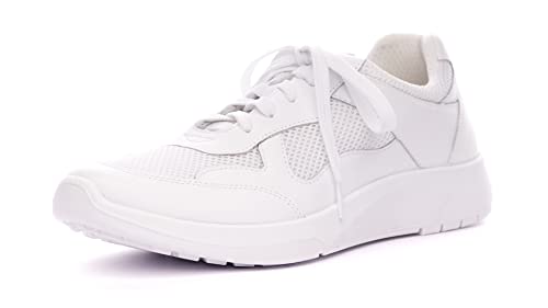 Nordan Original Sneaker Herren. Bequeme Trainers aus Leder. Art.48160400, Weiß 45 von Nordan