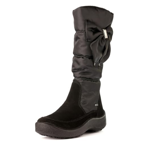 Nordan Wasserdichte Winterstiefel für Mädchen. Stylische Winterschuhe für Mädchen mit Membran und Strickpelz. Art.2456 34 von Nordan