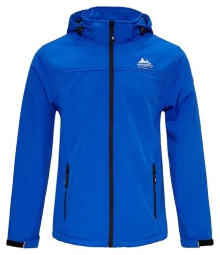 Nordberg Eldgrim - Softshell Outdoor Sommerjacke Herren - Blau - Größe XL von Nordberg