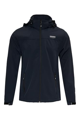 Nordberg Eldgrim - Softshell Outdoor Sommerjacke Herren - Navy - Größe L von Nordberg