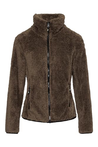 Nordberg Evy Fleece Weste - Damen - Brown - Größe xl von Nordberg