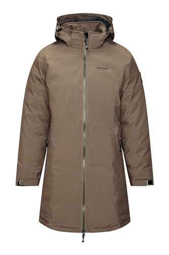 Nordberg Helga - Lange Winterjacke - Damen - Sand - Größe m von Nordberg