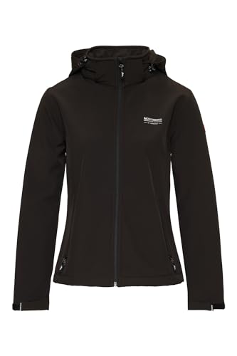 Nordberg Ingrida Softshelljacke Damen - Schwarz - Größe L von Nordberg