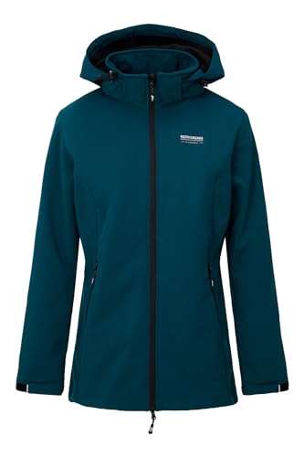 Nordberg Iris - Softshell Outdoor Sommerjacke Damen - Lagune - Größe XL von Nordberg