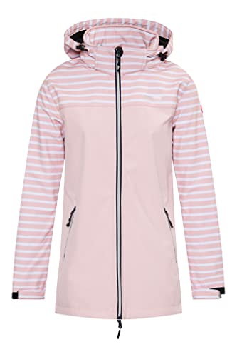 Nordberg Maddy - Softshell Outdoor Summer Jacke Ladies - Pink Stripe - Größe M von Nordberg