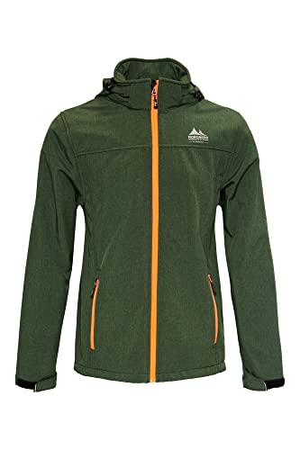 Nordberg Mats - Softshell Outdoor Sommerjacke Herren - Grün Melange - Größe XL von Nordberg