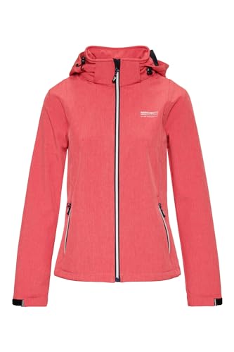 Nordberg Rinda - Softshell Outdoor Sommerjacke Damen - Coral Melange - Größe XL von Nordberg