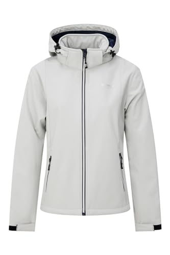 Nordberg Rinda - Softshell Outdoor Sommerjacke Damen - Off White - Größe L von Nordberg
