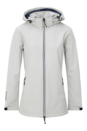 Nordberg Ronda - Softshell Outdoor Sommerjacke Damen - Off White - Größe M von Nordberg