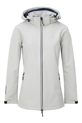 Nordberg Ronda - Softshell Outdoor Sommerjacke Damen - Off White - Größe XXL von Nordberg